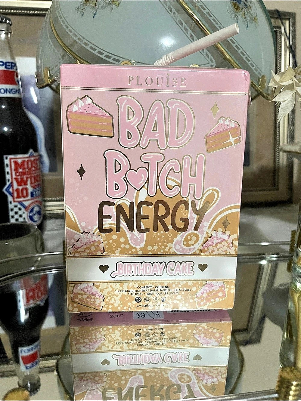 PLouise Bad “B” Energy Birthday Cake Birthday Cake Eyeshadow Palette NWT
